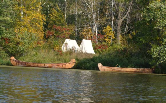 Camp on the snake river